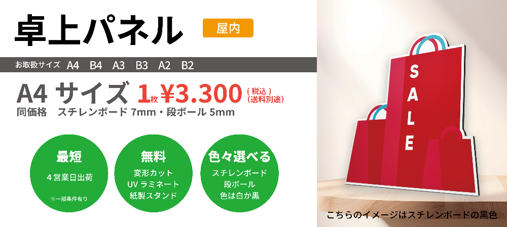 卓上パネル
